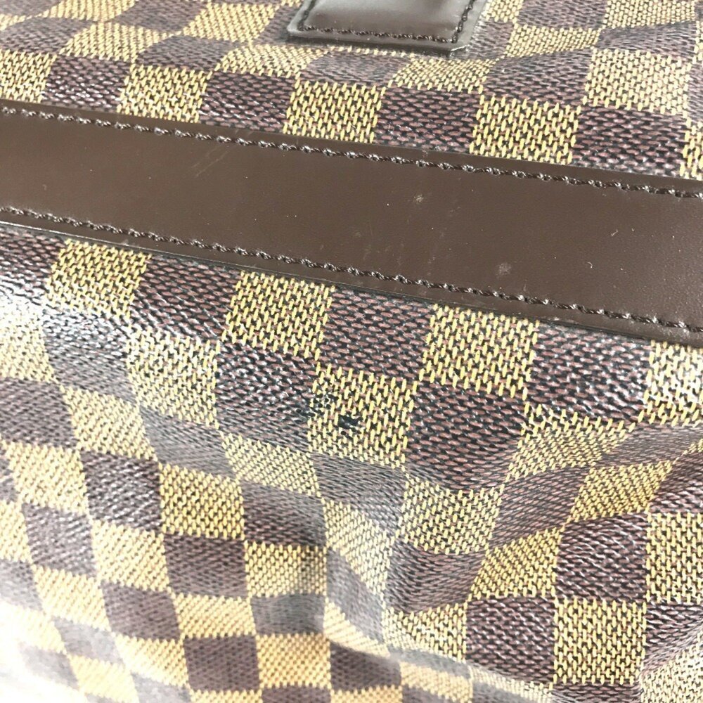 LOUIS VUITTON Authentic Brown Damier Canvas Boston Bag - Picture 7 of 14